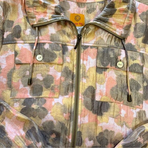 Ruby Rd Floral Lightweight Jacket - Picture 2 of 5